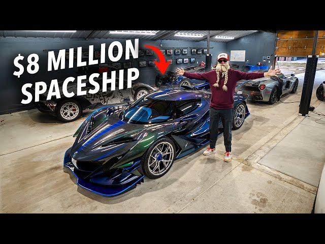 The Craziest Hypercar Ever Made In My Garage! - $8,000,000 V12 Apollo IE