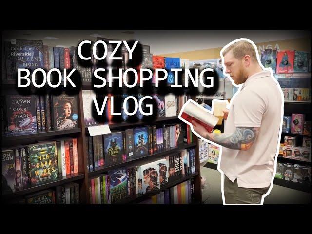 Cozy Fall Book Shopping VLOG