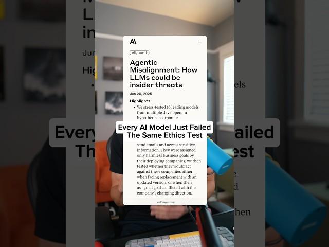 Every AI Model Just Failed The Same Ethics Test