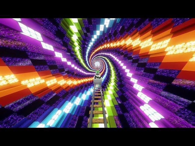 Minecraft: Longest Optical Illusion Roller Coaster! #9