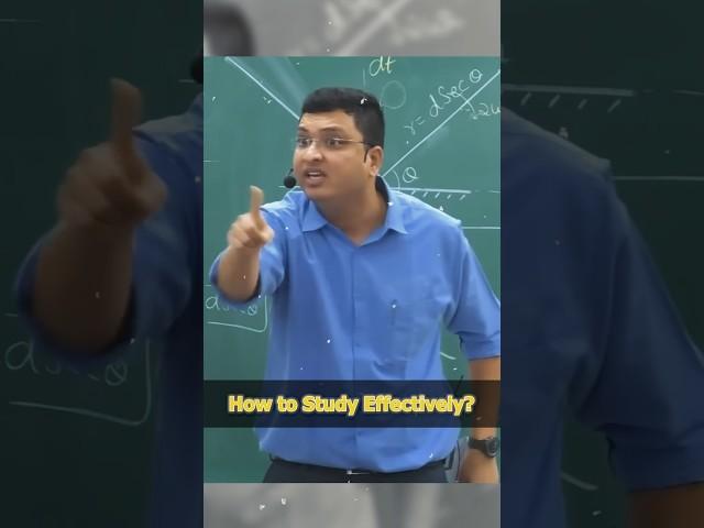 how to study effectively ? Super Tips By NV Sir@MotionNVSir #shorts #reading #studymotivation #yt