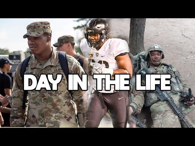 DAY IN THE LIFE OF AN ARMY FOOTBALL PLAYER | ARMY-NAVY GAME