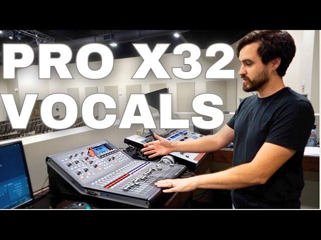 BEHRINGER X32 VOCAL MIXING MASTERCLASS