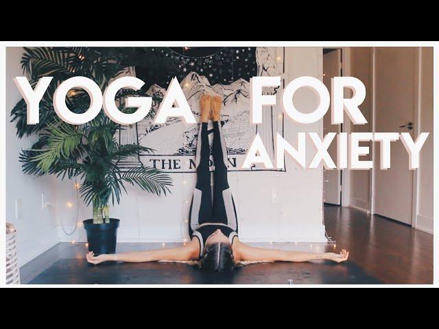 15min yoga for anxiety and stress