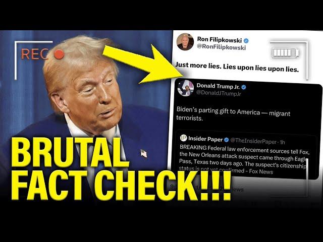 Trump Gets FACT CHECKED to HIS FACE by…FOX!!