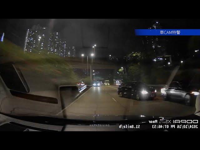 車CAM直擊 - 驚險一刻 寶馬疑似停線直正 累人地失控差啲炒車