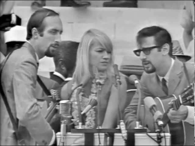 Peter Paul & Mary Talk about The March On Washington & Sing Songs 1963 [HD]