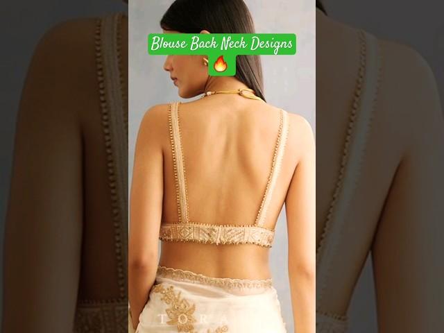 Classy Blouse Back Neck Designs#backneckdesign #blousedesign #neckdesign #ytshorts #shorts