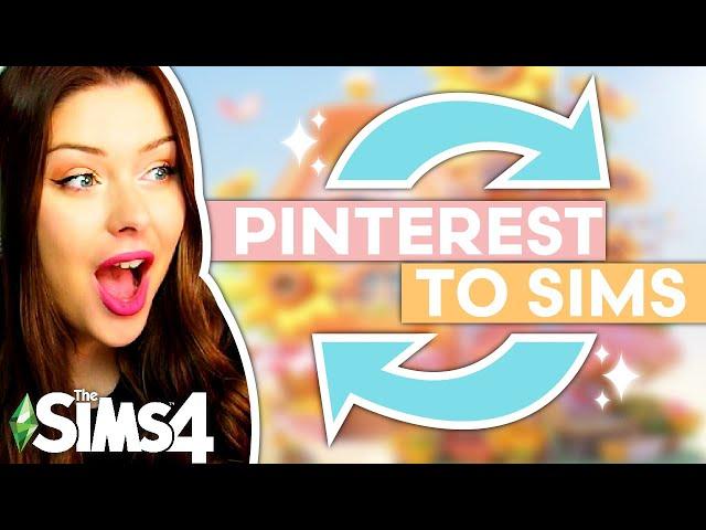 Using Pinterest To Build a House in The Sims 4