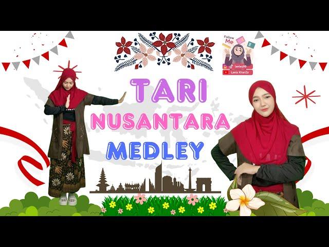 Tari Medley Nusantara || Untuk SD, TK (mudah ditiru)