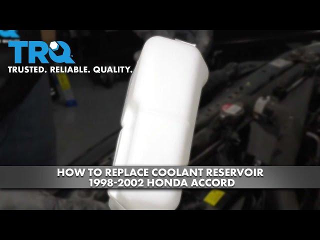 How to Replace Coolant Reservoir 1998-2002 Honda Accord