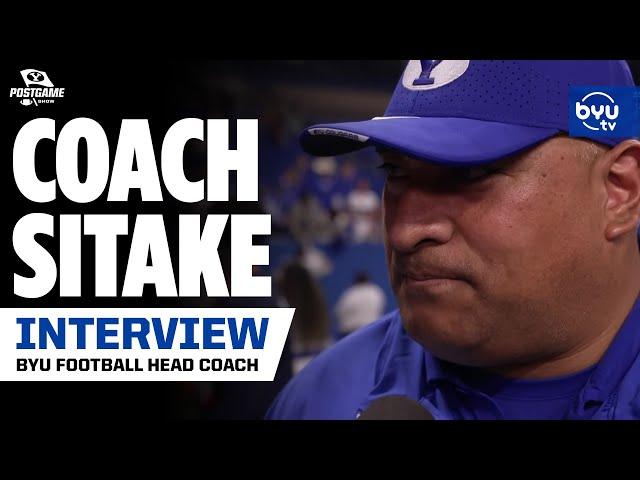 Kalani Sitake on why BYU thrives as an underdog and why BYU's preparation was so good