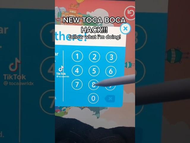 TOCA HACKS RAHASIA DI BALIK KODE TOCS BOCA #tocalifeworld   #shortvideo #games