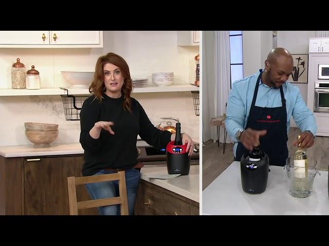 Cook's Essentials Electric Wine Bottle Chiller on QVC