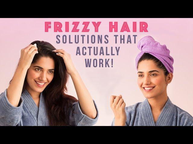 Get Rid of Frizzy Hair in 3 Easy Ways | Glamrs