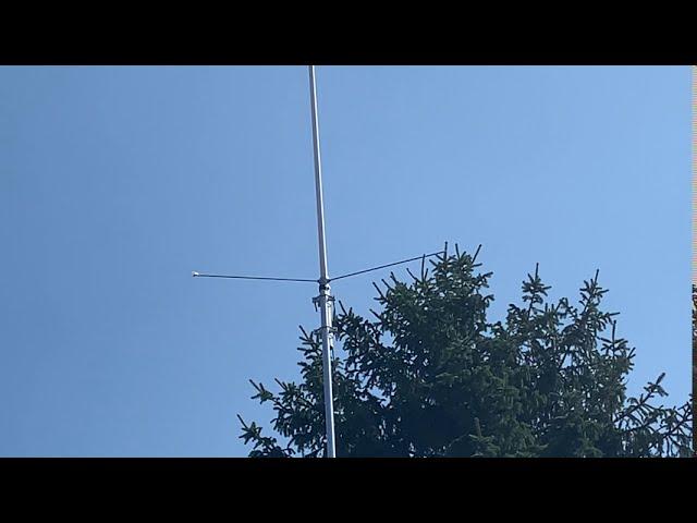 A brief overview of my new Diamond X300 antenna for 2m and 70cm