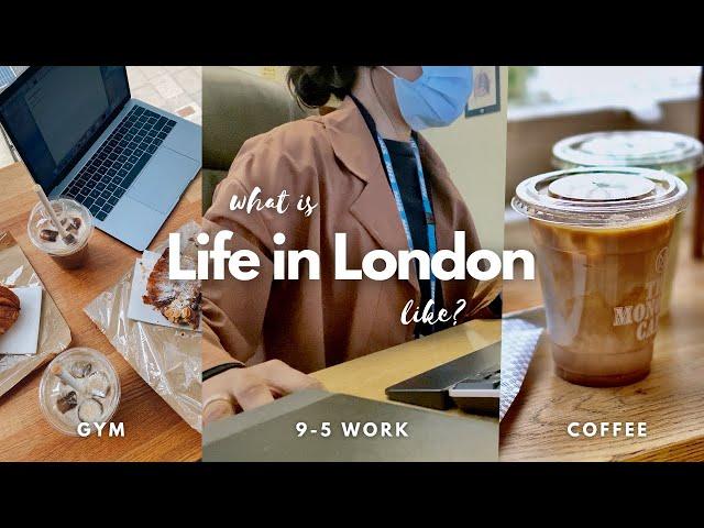 9-5 Work Week In My Life • What Life In London Looks Like • Cooking, Gym, Cleaning 