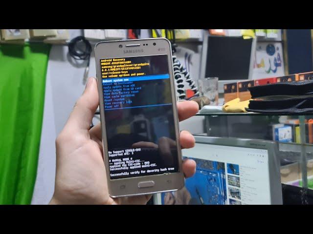 hard reset and remove FRP samsung  j2 prime - ازالة حساب جيميل