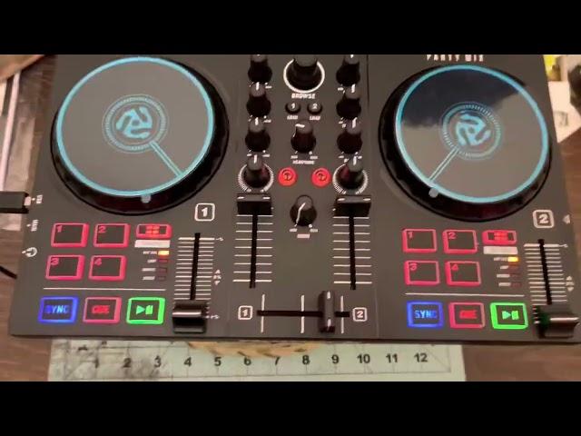 Numark party mix 2 unboxing