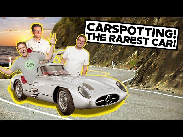 Carspotting! One Hour to Find the Rarest Car! Doug DeMuro vs Friends!