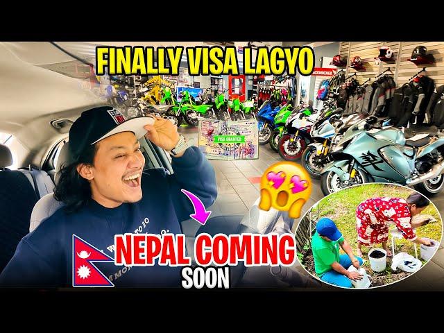 Finally Nepal ko VISA aayo ?? || bikers heaven || MRB Vlog ||
