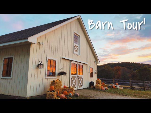 Equestrian BARN TOUR • Another Day in the Life of an Eventing Barn Manager | HORSE FARM VLOG