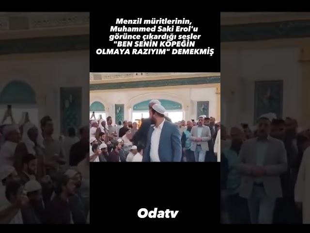 Menzil müritlerinin, Muhammed Saki Erol'a çıkardığı sesler "KÖPEĞİN OLMAYA RAZIYIM" DEMEKMİŞ #shorts