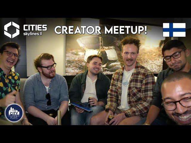 Cities Skylines 2 Creator Hotel Hang Out in Tampere Finland! (Stream VOD)