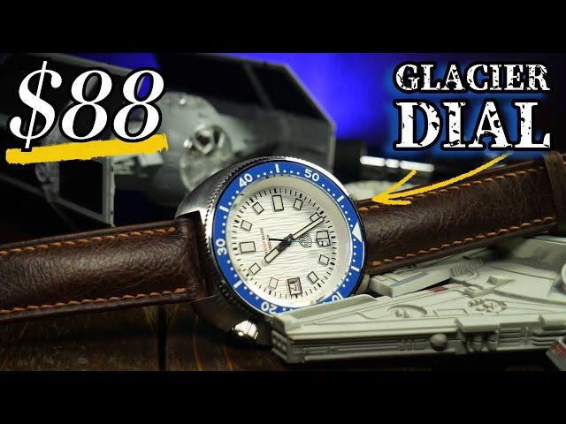 Iconic Dial For Less.  Is It As Good? WatchDives Glacier Willard Homage Review WD6105