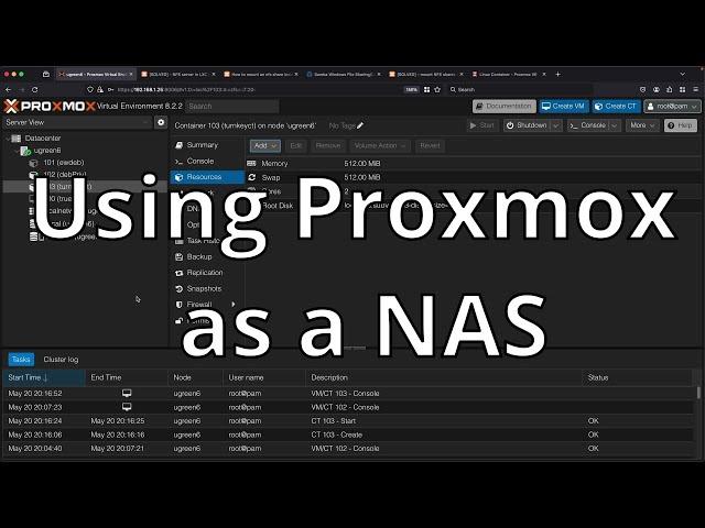 Running a NAS on Proxmox, Different Methods and What to Know