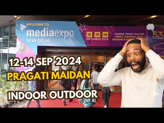 Media Expo 2024 | Pragati Maidan | Signage Exhibition 2024 #media Expo Highlights