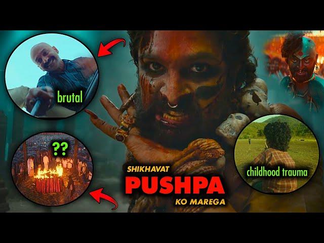 Pushpa 2 the rule trailer 16 hidden details (breakdown)