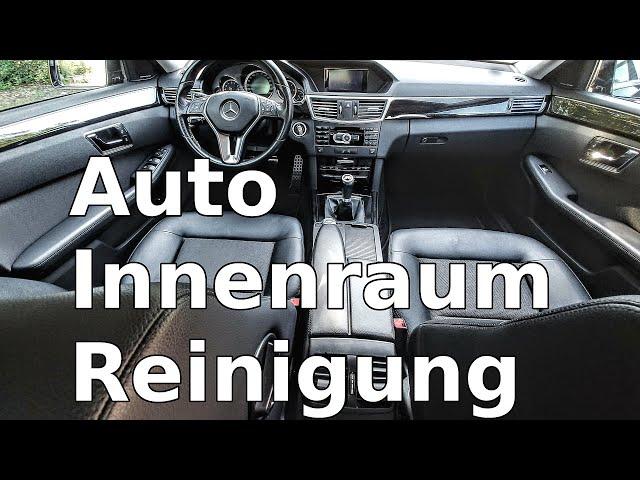 Auto Innenraum Aufbereitung - So reinige ich meinen Innenraum || Innenreinigung Einsteigerset