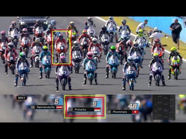 FULL VIDEO VEDA EGA PRATAMA    RACE 1 jam 4 sore | Round 2 Jerez  | 2025 FIM JuniorGP™