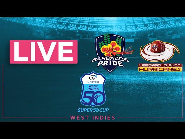  LIVE Barbados v Leeward Islands | CG United Super50 2024