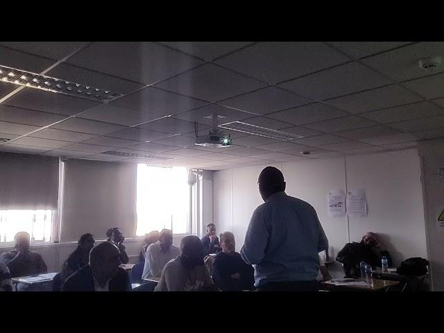 KEHINDE OSIBOTE SECURITY TRAINING LONDON