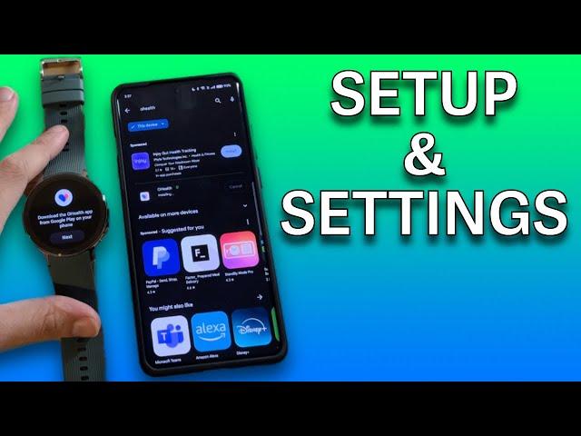 OnePlus Watch 2: Setup & Settings