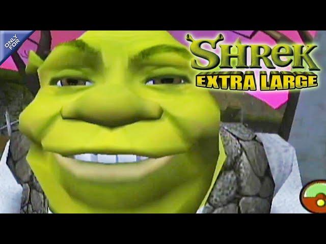 Shrek's Vacant Fluoride Stare on GameCube (Shrek: Extra Large Full Playthrough)