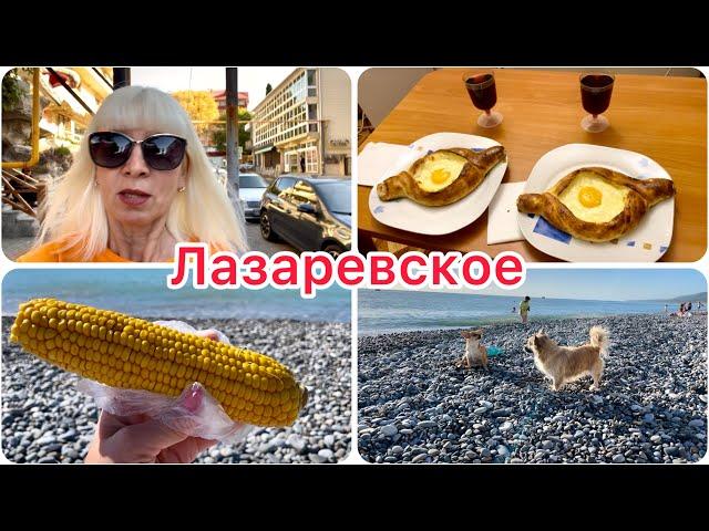 Лазаревское 2024 // Море// Столовая Катран// Вкусный ужин