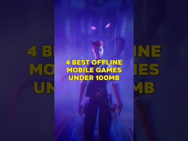 4 Best Offline Mobile Games Under 100mb #shorts #androidgame #offlinegames #bestandroidgames