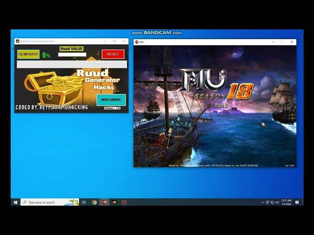 WEBZEN MU Online : Ruud Generator Hack 2024