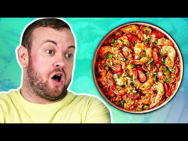 Irish People Try Cajun-Style Food