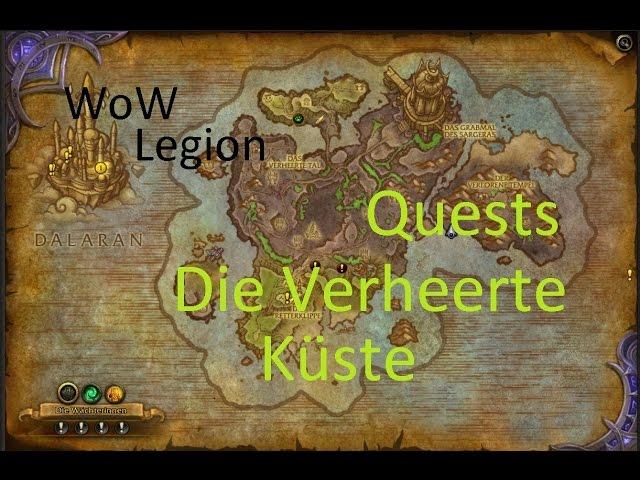 iZocke WoW: Legion Quests in Die Verheerte Küste #053 - Schatzmeister Iks'reeged (Weltquest)