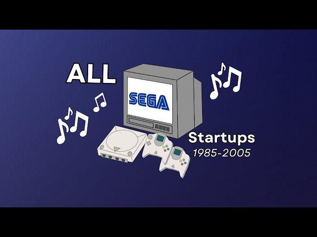 All SEGA startups (1985-2005)  #SEGAAAA