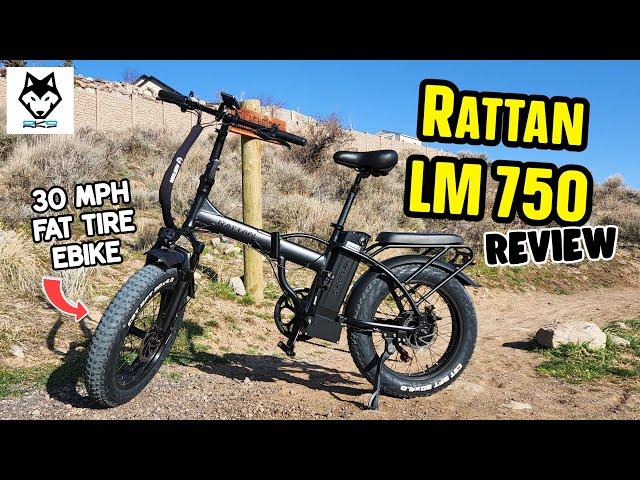 Rattan LM 750W Review: A Speedy, Good-Looking Fat-Tire, Folding E-Bike