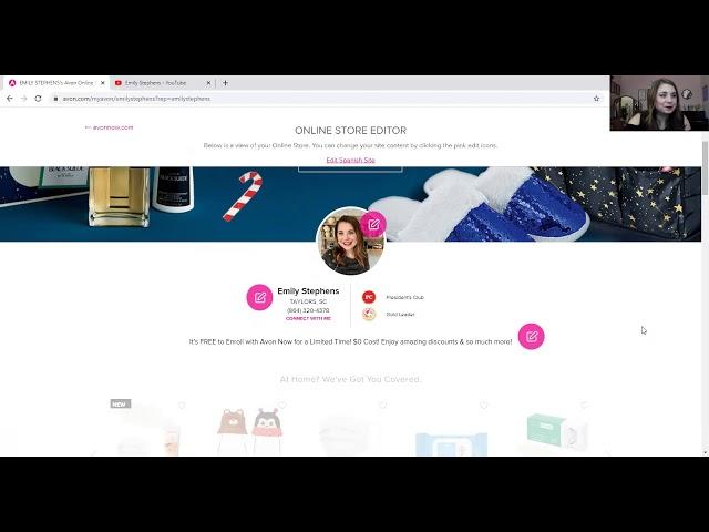 How to Edit your Avon Online Store Pro Tips & Tutorial