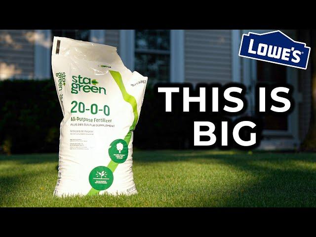 This New $25 Lowe’s Fertilizer is CRAZY