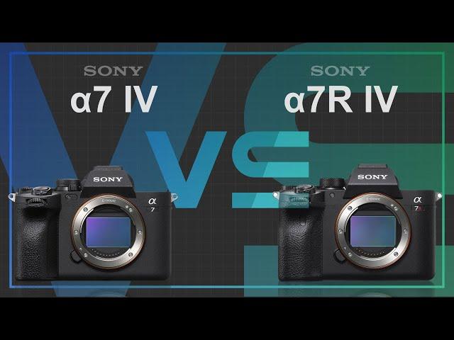 Sony alpha a7 IV vs Sony alpha a7R IV