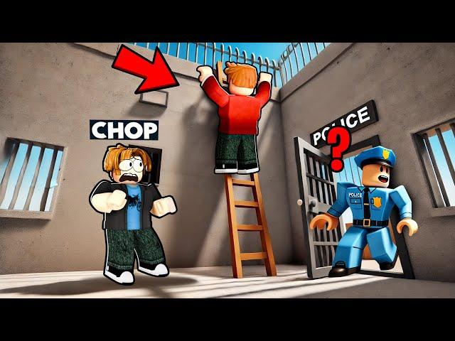 ROBLOX CHOP AND FROSTY ESCAPE PRISON MULTIPLAYER TEAM RUN