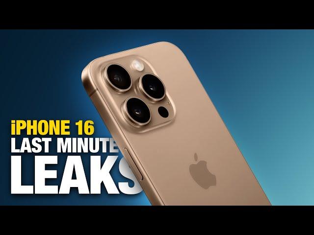 iPhone 16 Final Leaks: This is it! Coming September 9th